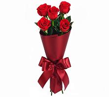 Букет 5 Красных роз Эдлесс Лав в Печорах