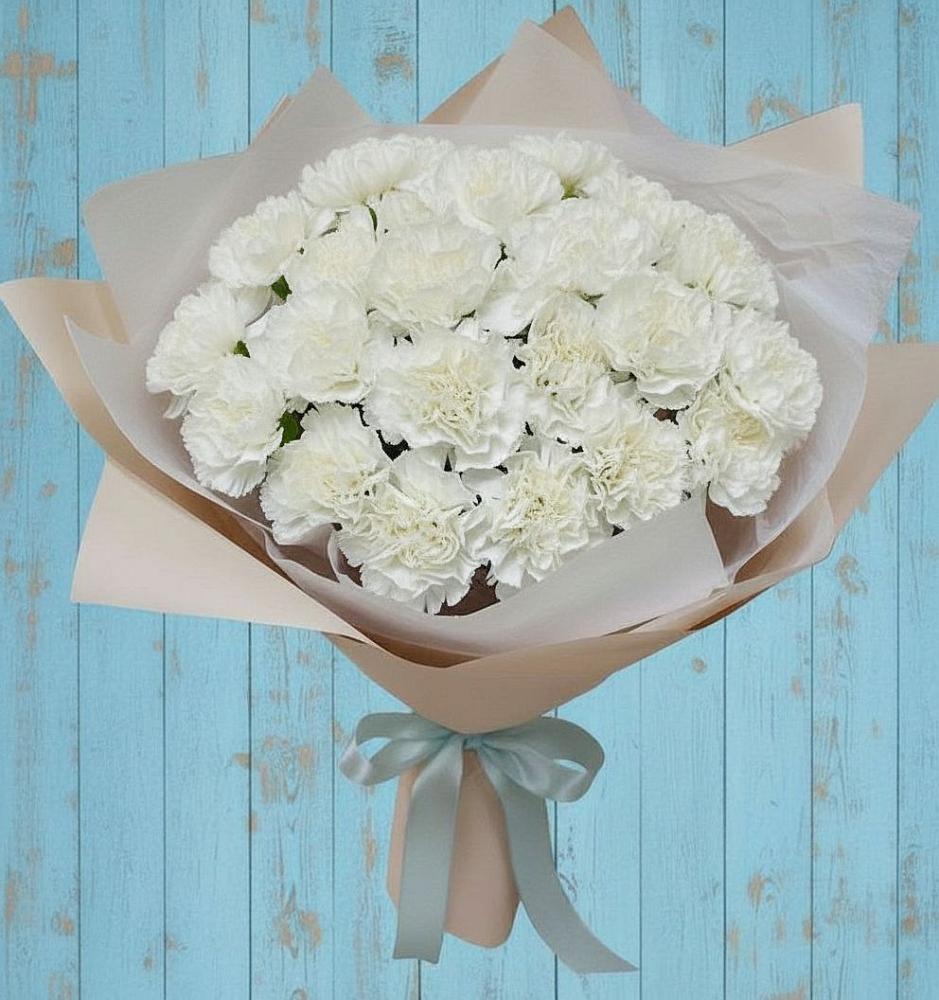 Букет цветов из: Гвоздики в Печорах