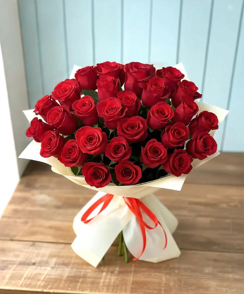 Букет 29 Красных роз в Печорах