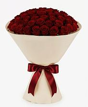 Букет 101 Бордовая роза Блэк Бакарра #REPLACE_PRED# Печорах