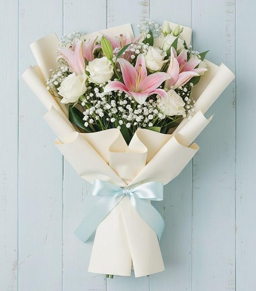 Букет цветов из: Лилии в Печорах