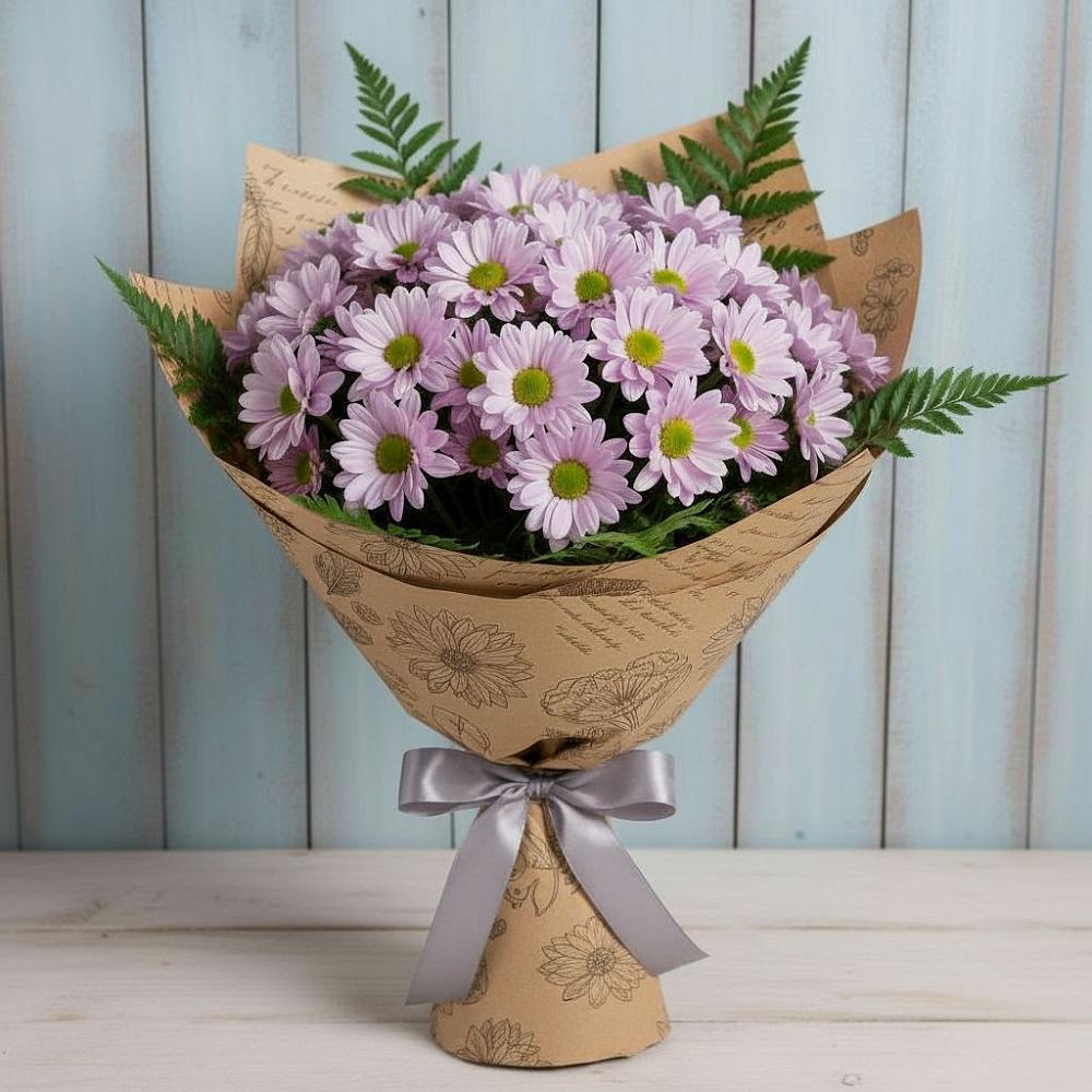 Букет цветов из: Хризантемы в Печорах