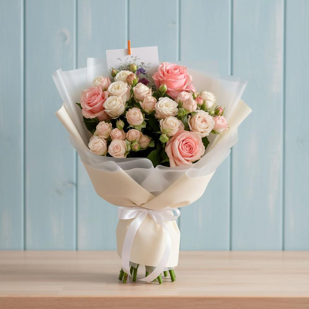 Букет цветов из: Розы в Печорах