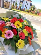 Букет цветов из:  Герберы #REPLACE_PRED# Печорах