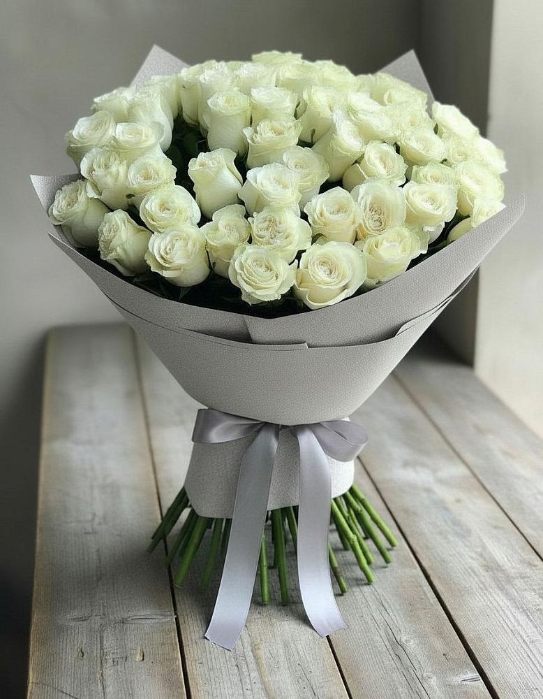 Букет 35 Белых роз в Печорах