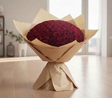 Букет 101 Красная роза в Печорах