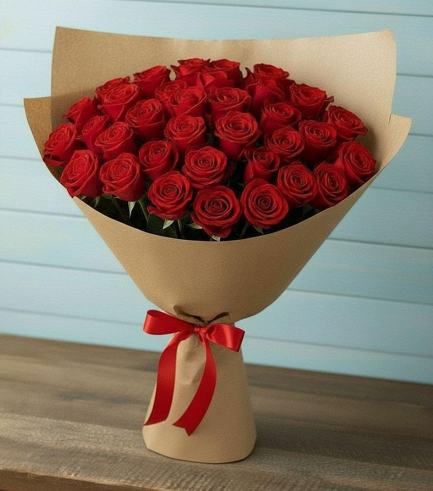 Букет Красные розы Милано в Печорах