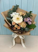Букет цветов из:  Герберы и Хризантемы в Печорах