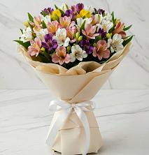 Букет цветов из:  Альстромерии в Печорах