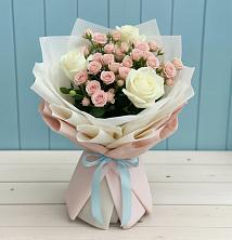 Букет цветов из:  Розы в Печорах