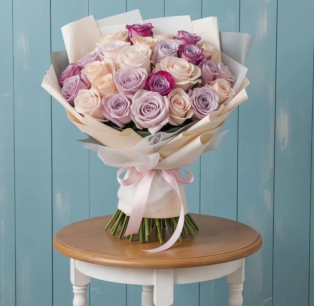 Букет цветов из: Розы в Печорах