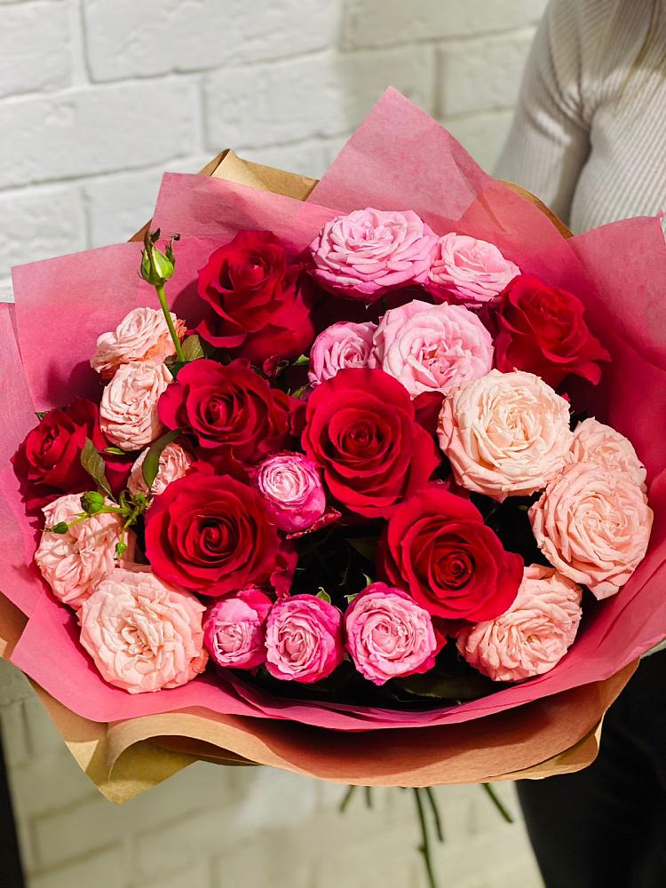 Букет цветов из: Розы в Печорах