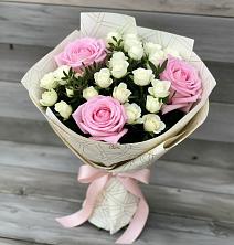 Букет цветов из:  Розы в Печорах