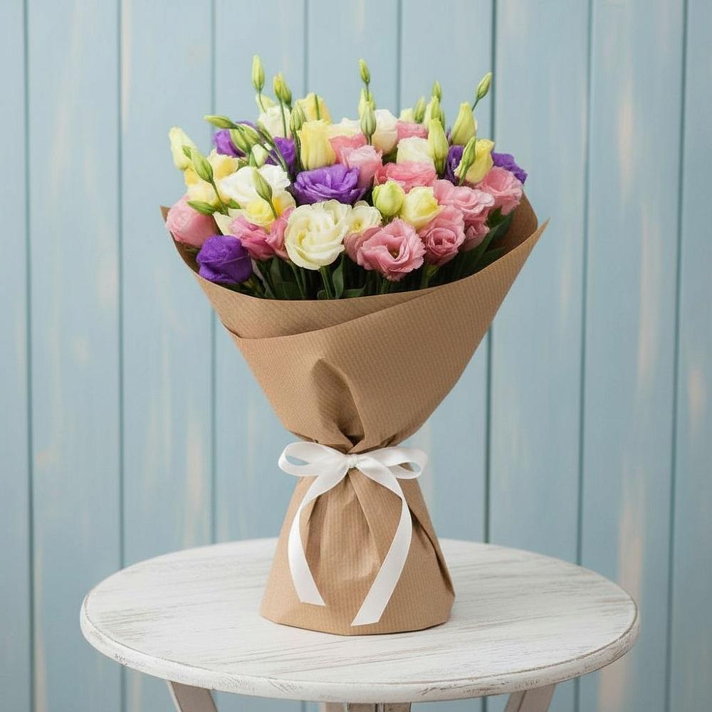 Букет цветов из: Лизиантусы в Печорах