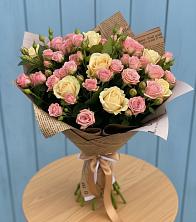 Букет цветов из:  Розы в Печорах