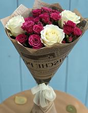 Букет цветов из:  Розы в Печорах