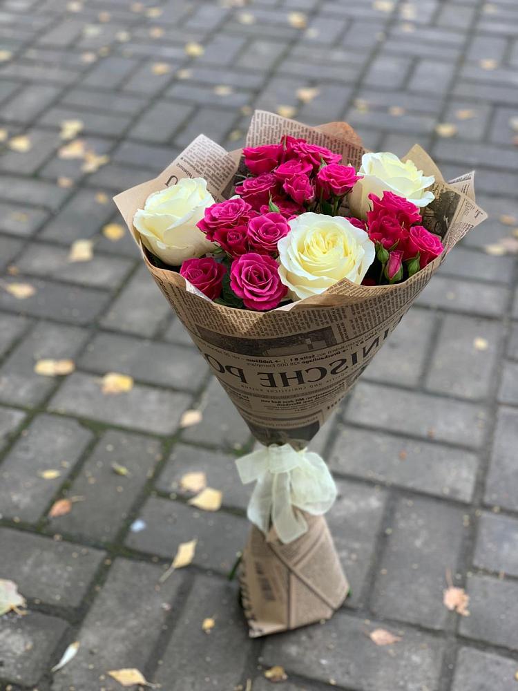 Букет цветов из: Розы в Печорах