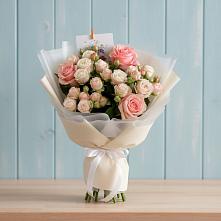 Букет цветов из:  Розы в Печорах