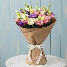 Букет цветов из:  Лизиантусы в Печорах