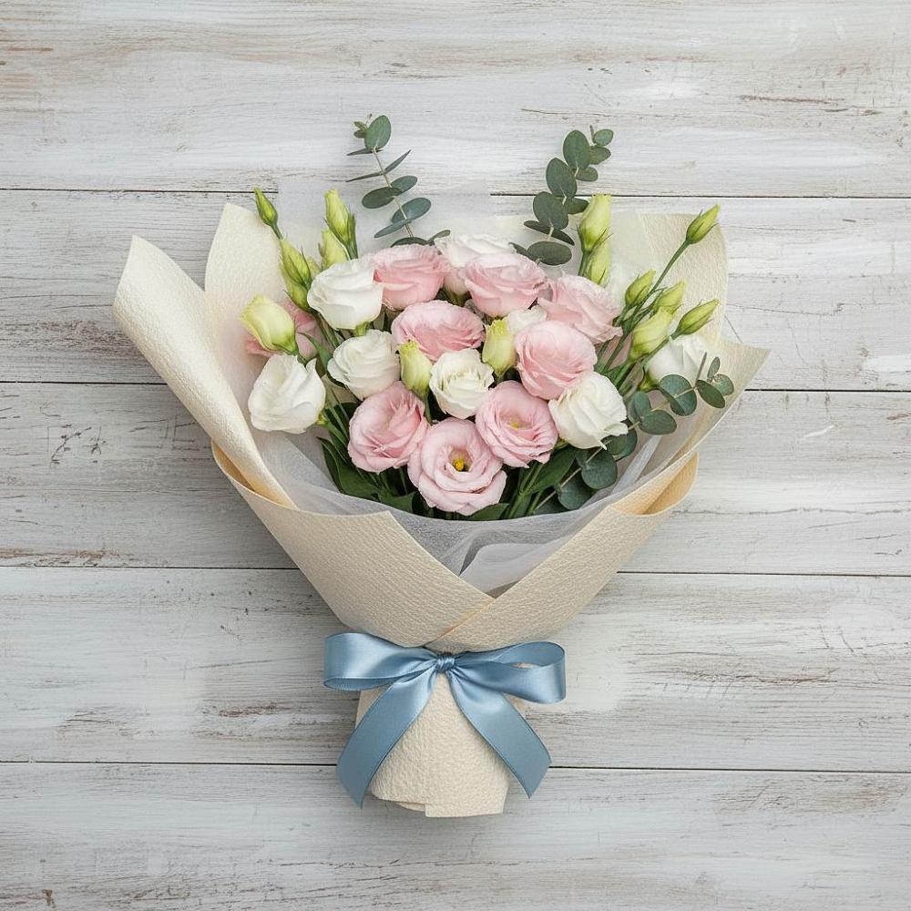 Букет цветов из: Лизиантусы в Печорах